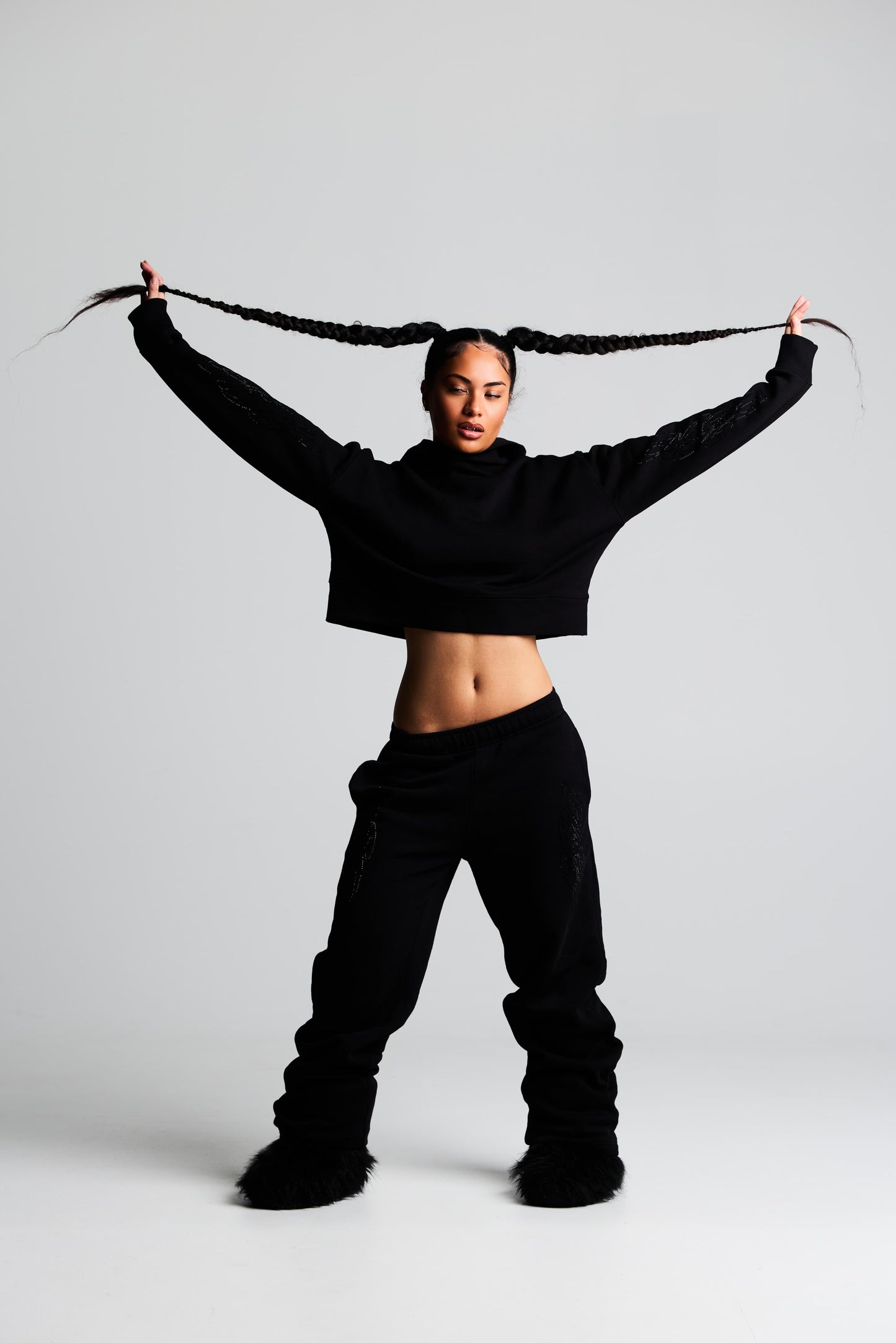 DreamGirl Cropped Hoodie